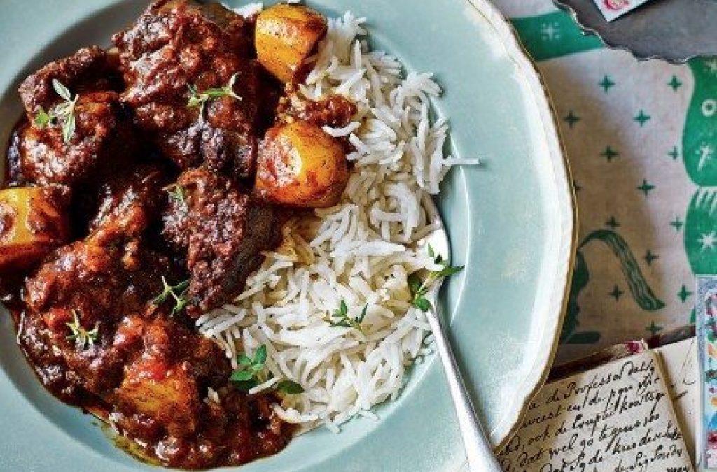 Braised coconut and chilli beef