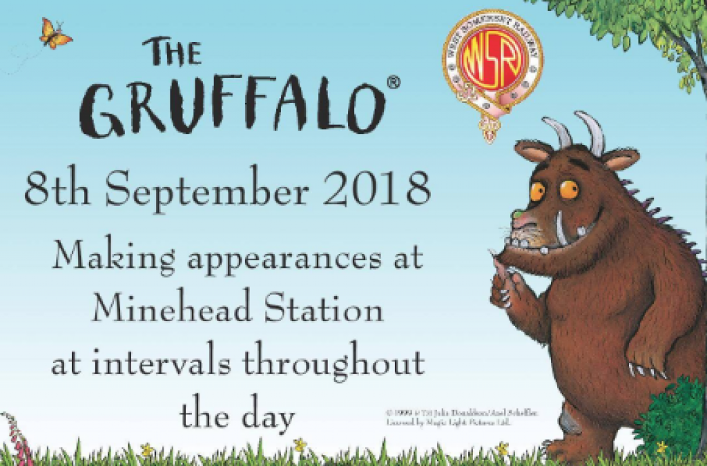 The Gruffalo at West Somerset Railway