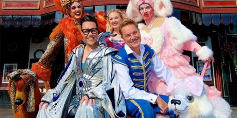 King of comedy Brian Conley and fashionista Gok Wan to star in  Cinderella at the Bristol Hippodrome!