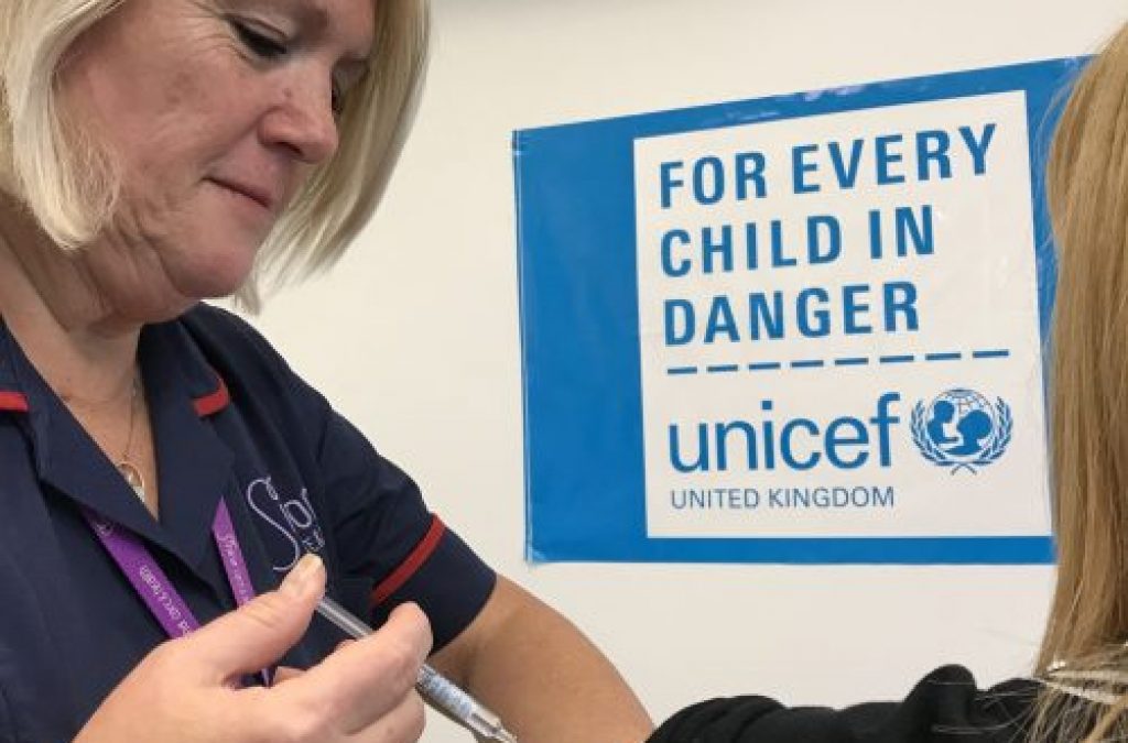Staff in Sirona care & health are helping children in the third world with this year’s ‘flu vaccine campaign.