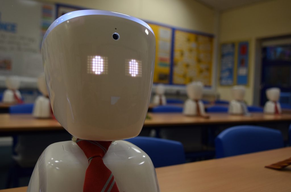 Classroom robots in line for top award
