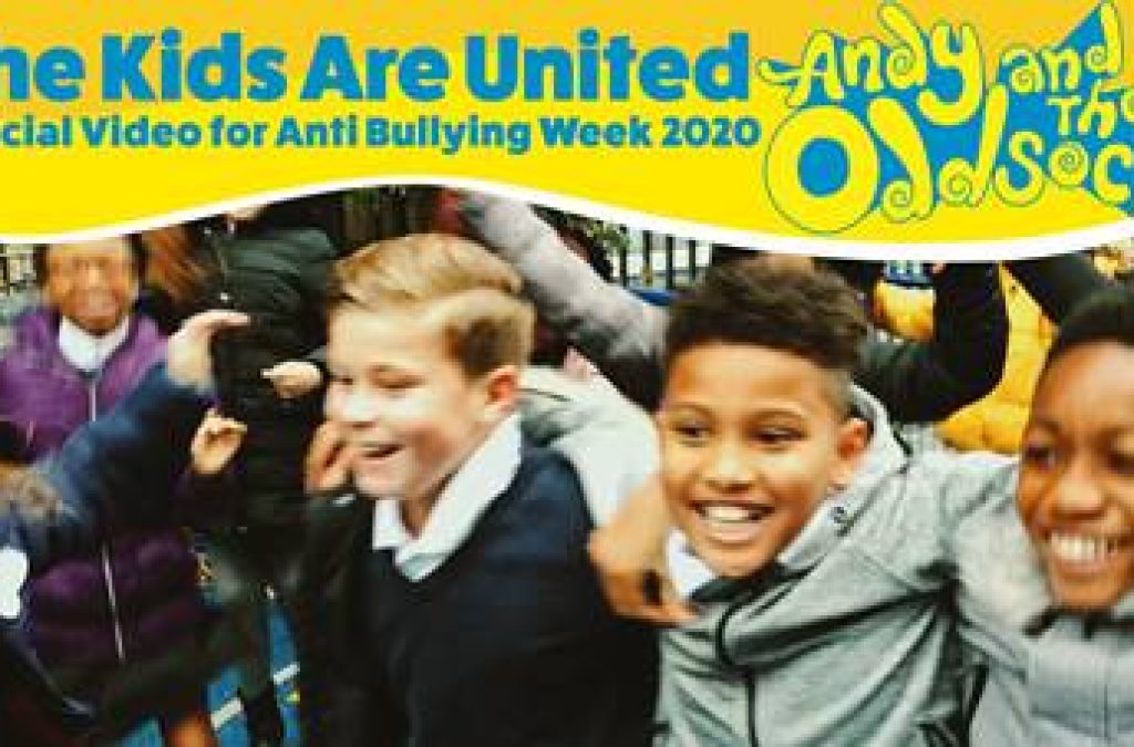 Official video for Anti-Bullying Week 2020 theme tune released November 3rd 2020