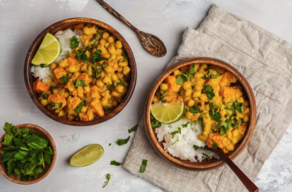 Get your five a day with this tasty veg curry!
