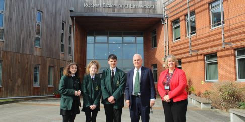Former Ofsted head Sir Michael Wilshaw visits Somerset Schools
