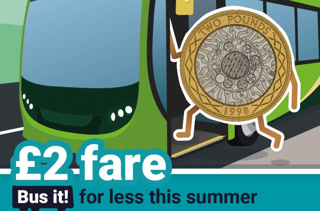 Another ‘Bus It’ bonus as £2 single bus fare in Somerset is extended to the autumn