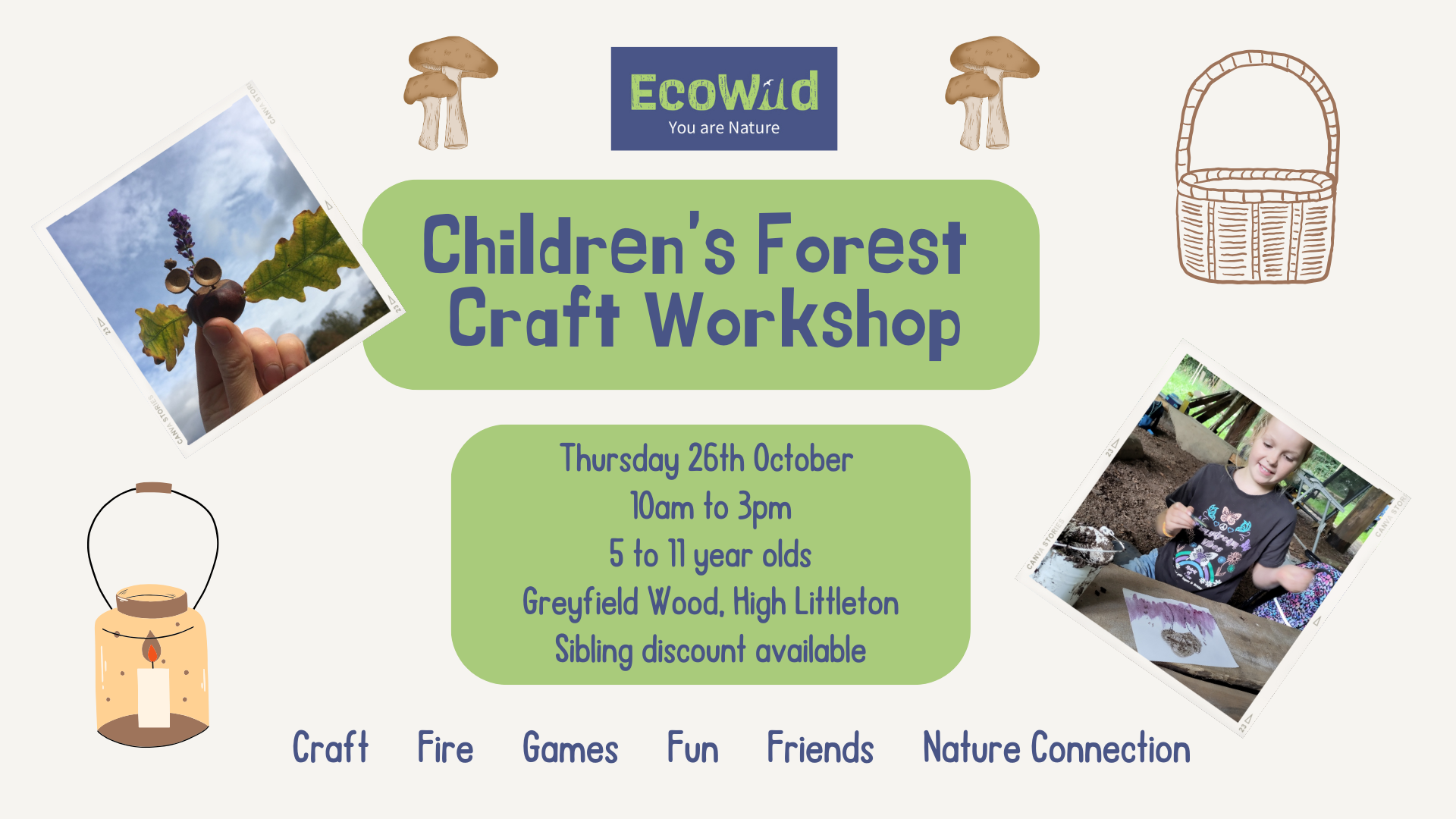 Children's Forest Craft Workshop